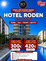 HOTEL RODEN LUXURY – Hoteli më i ri dhe më ekskluziv i këtij sezoni